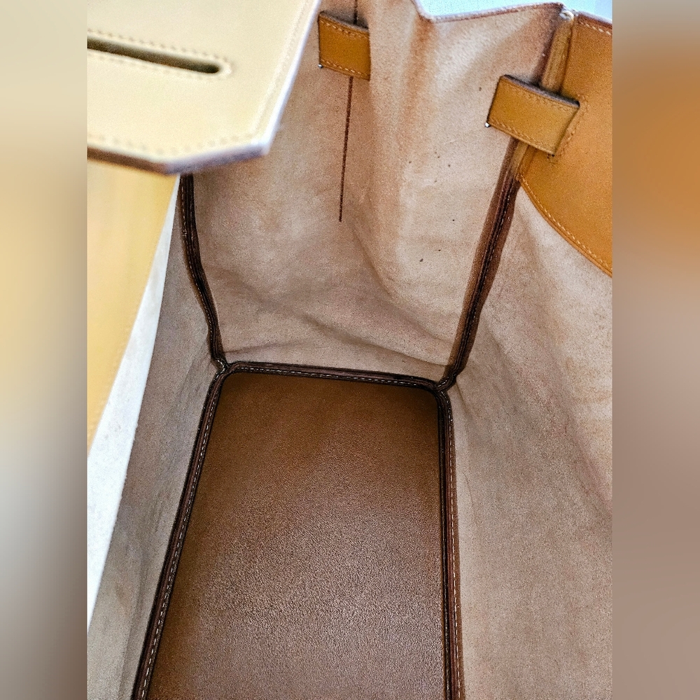 Hermes Birkin Natural Hide Leather HAC 50 Travel Bag - Picture 12 of 16